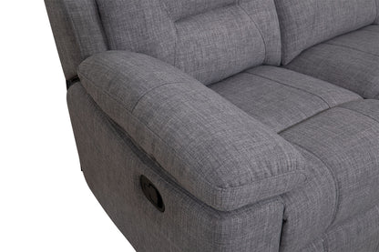 Cornish 3PC Fabric Recliner Suite - Perth Furniture Outlet